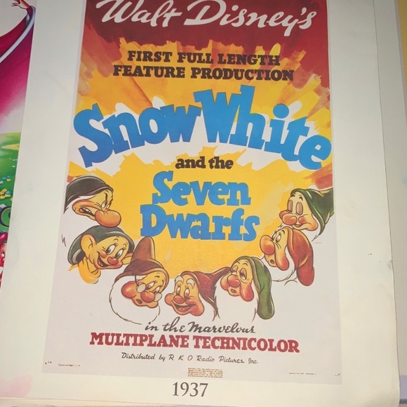 VINTAGE DISNEY PRINTS SNOW WHITE - Picture 9 of 9